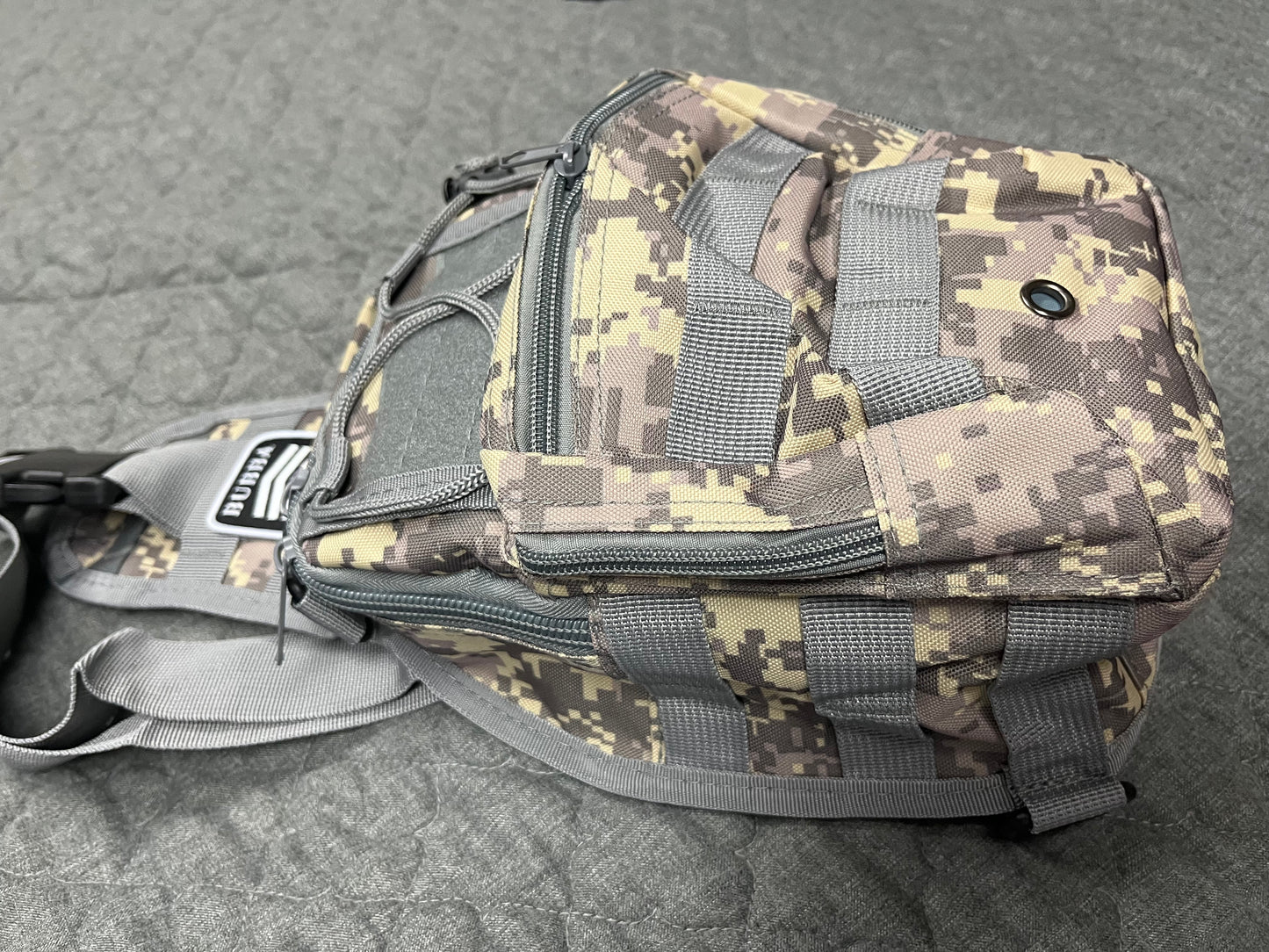 Bubba Army digital camo tactical Bag - Concealed Carry Shoulder Bag for Range, Travel, Hiking, Outdoor Sport Bag