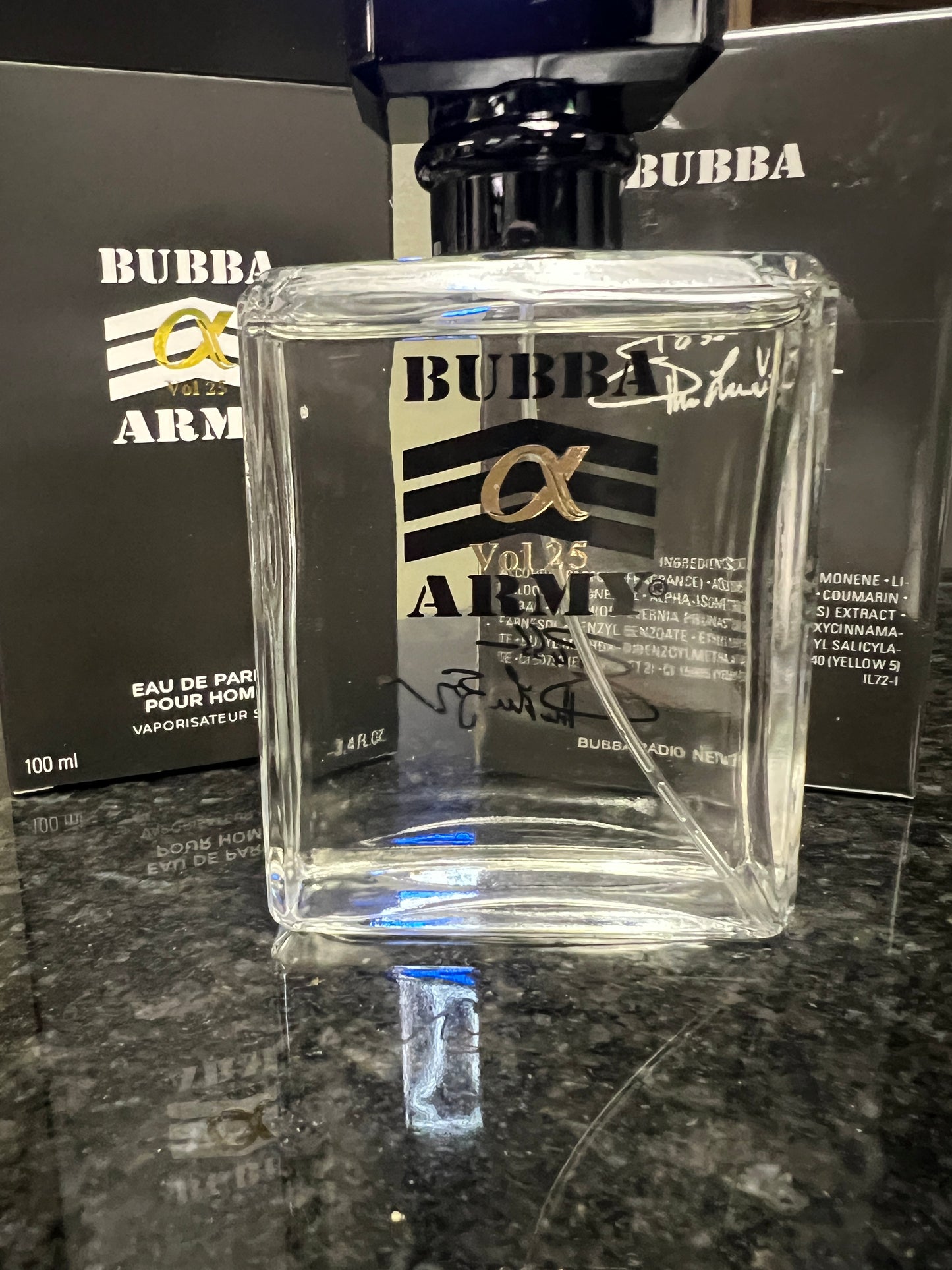 Bubba Army® ALPHA Vol 25 cologne 3.4 fl oz Eau De Parfum NEW- Get them while they last!