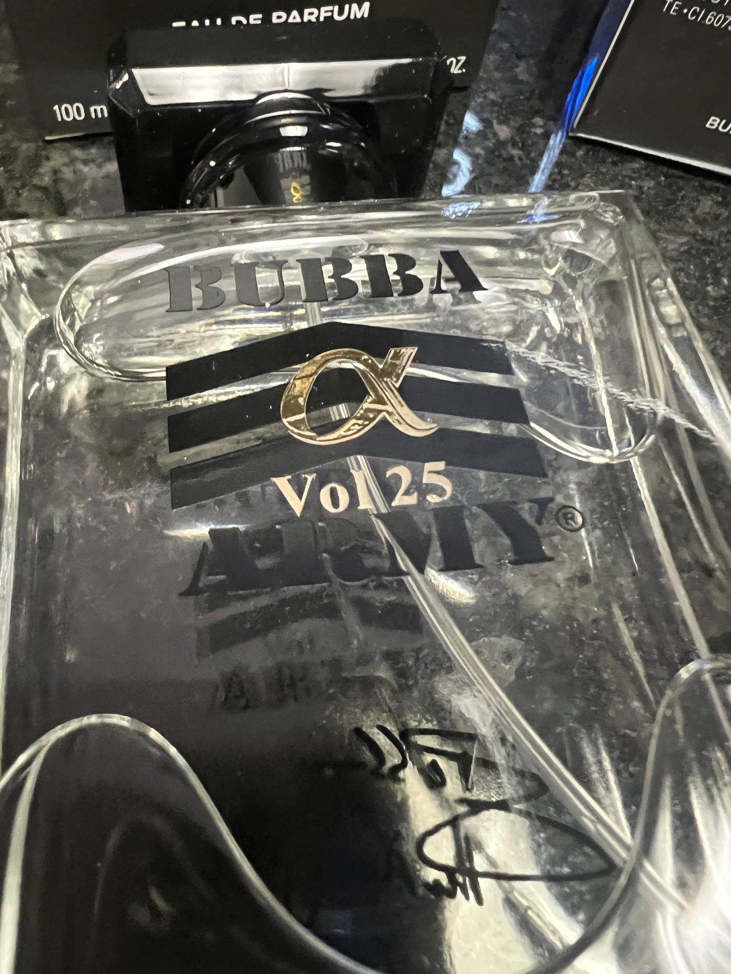 Bubba Army® ALPHA Vol 25 cologne 3.4 fl oz Eau De Parfum NEW- Get them while they last!