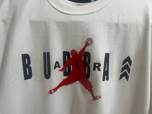 WHITE AIR BUBBA - NEW DESIGN - BUBBA ARMY BLACK / RED / WHITE T-shirts