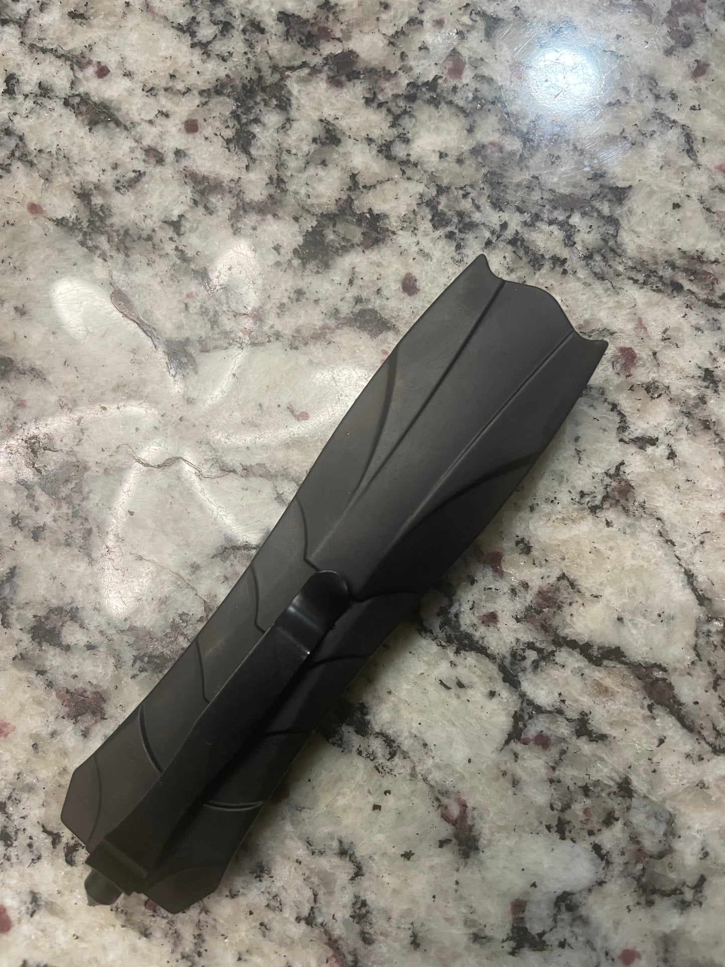 Retractable 9” hunting knife- Custom Bubba Army Logo on blade