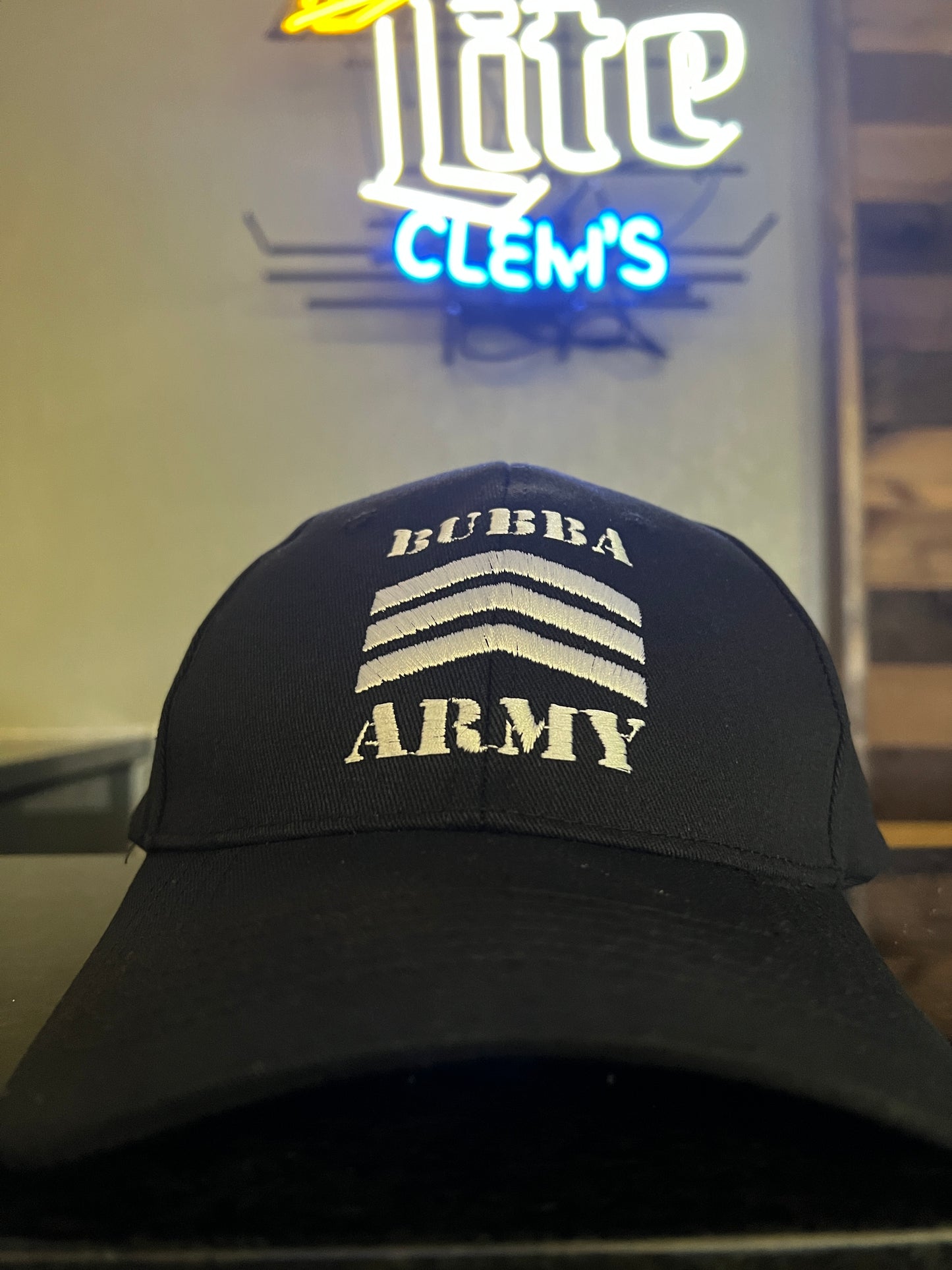 New Label Fitted Youth Large & Adult Small / Medium fitted black hats. Black and white.