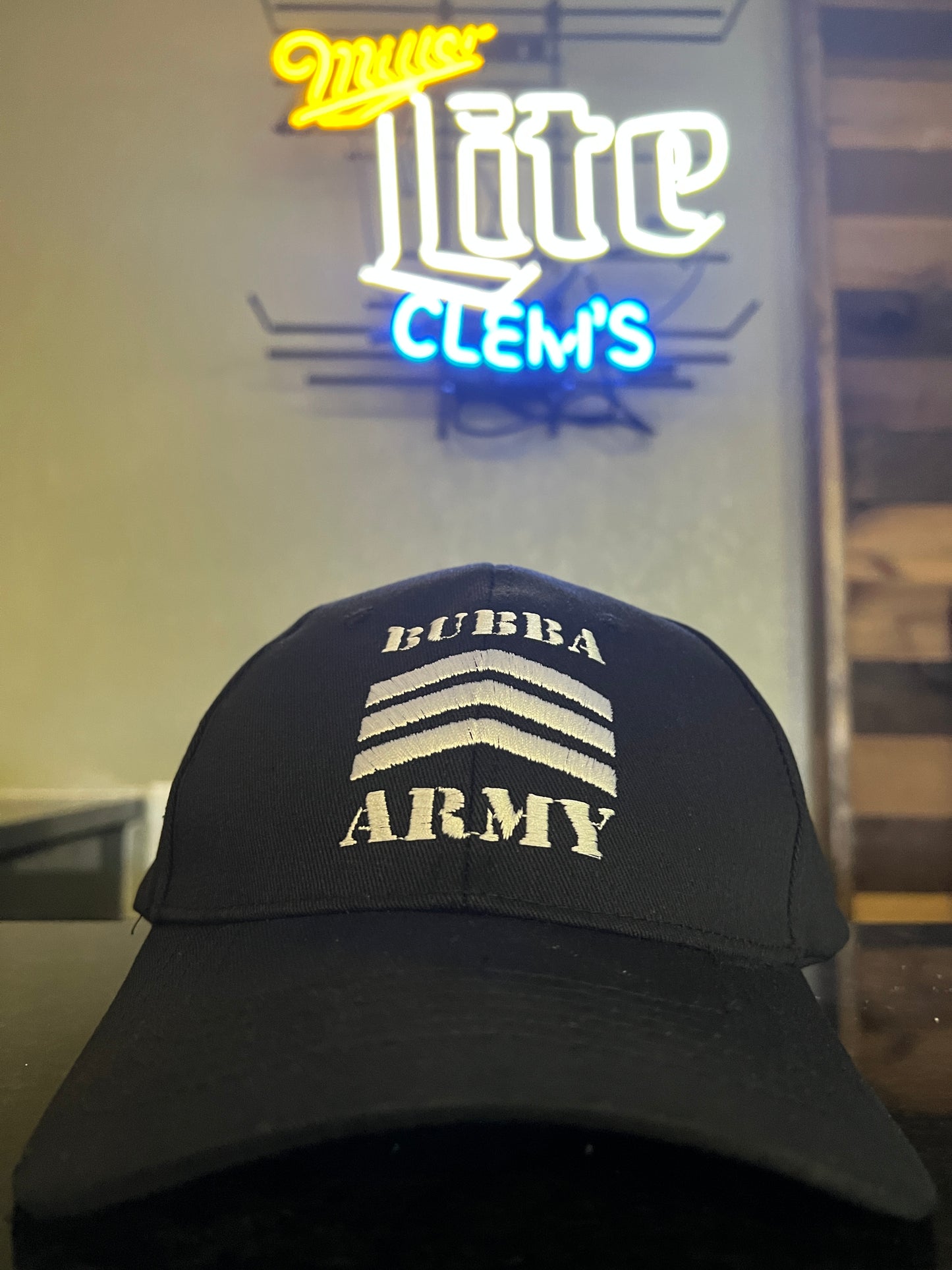 New Label Fitted Youth Large & Adult Small / Medium fitted black hats. Black and white.