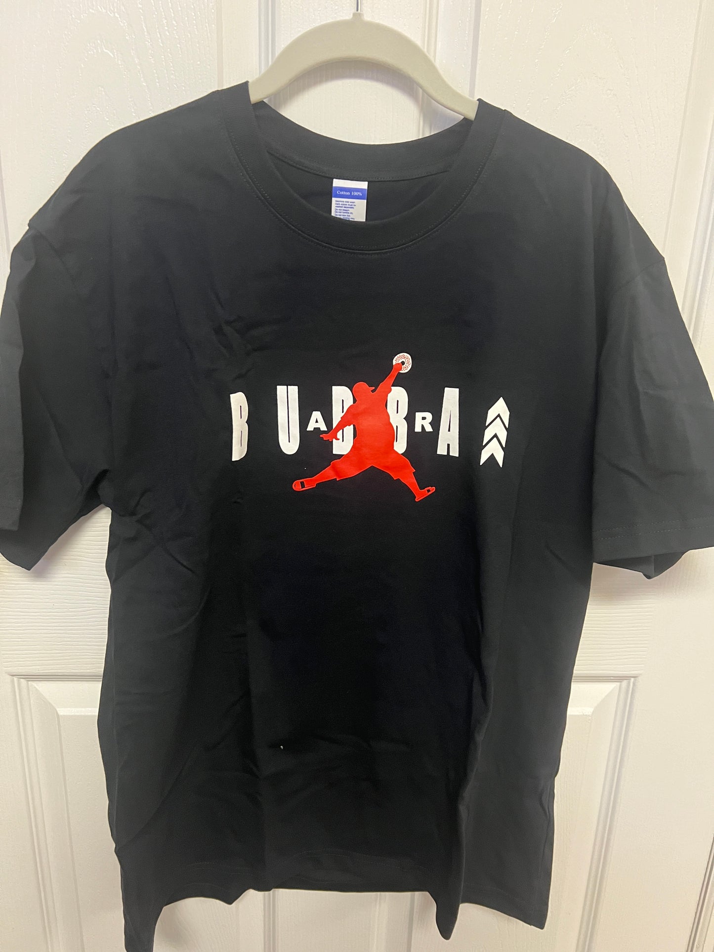 AIR BUBBA - NEW DESIGN - BUBBA ARMY BLACK / RED / WHITE T-shirts