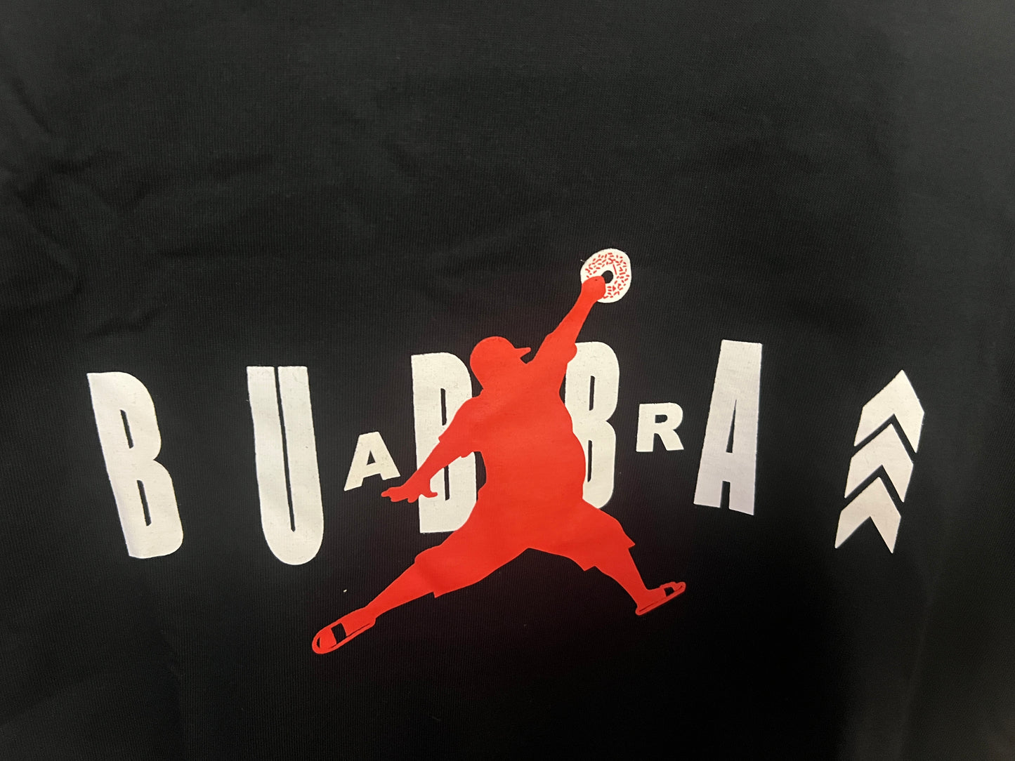 AIR BUBBA - NEW DESIGN - BUBBA ARMY BLACK / RED / WHITE T-shirts