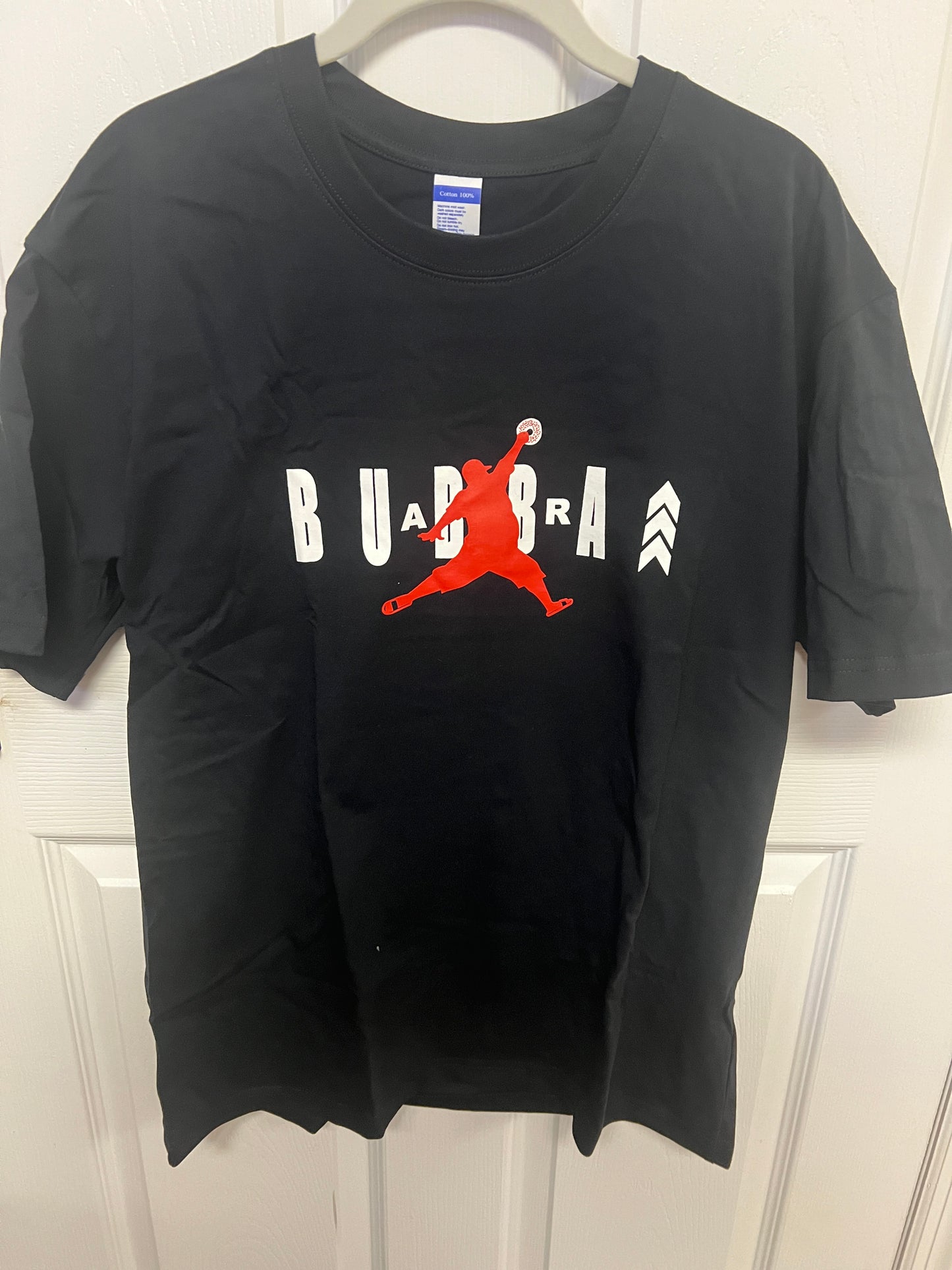AIR BUBBA - NEW DESIGN - BUBBA ARMY BLACK / RED / WHITE T-shirts