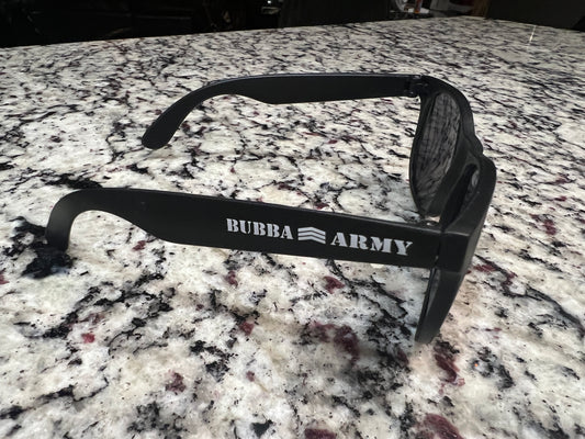 Bubba Army ®  Retro Black UV sunglasses Custom $3.99 buy yours today!