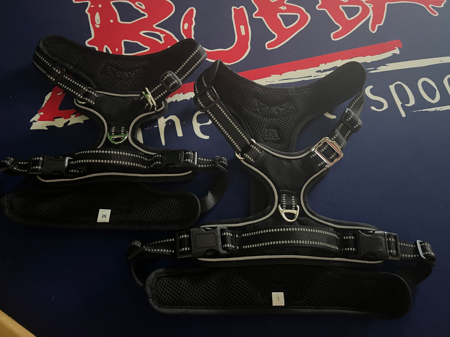 Back by popular demand! #doglife 🐾 Bubba Army Custom dog harness with logo / reflective LIMITED EDITION