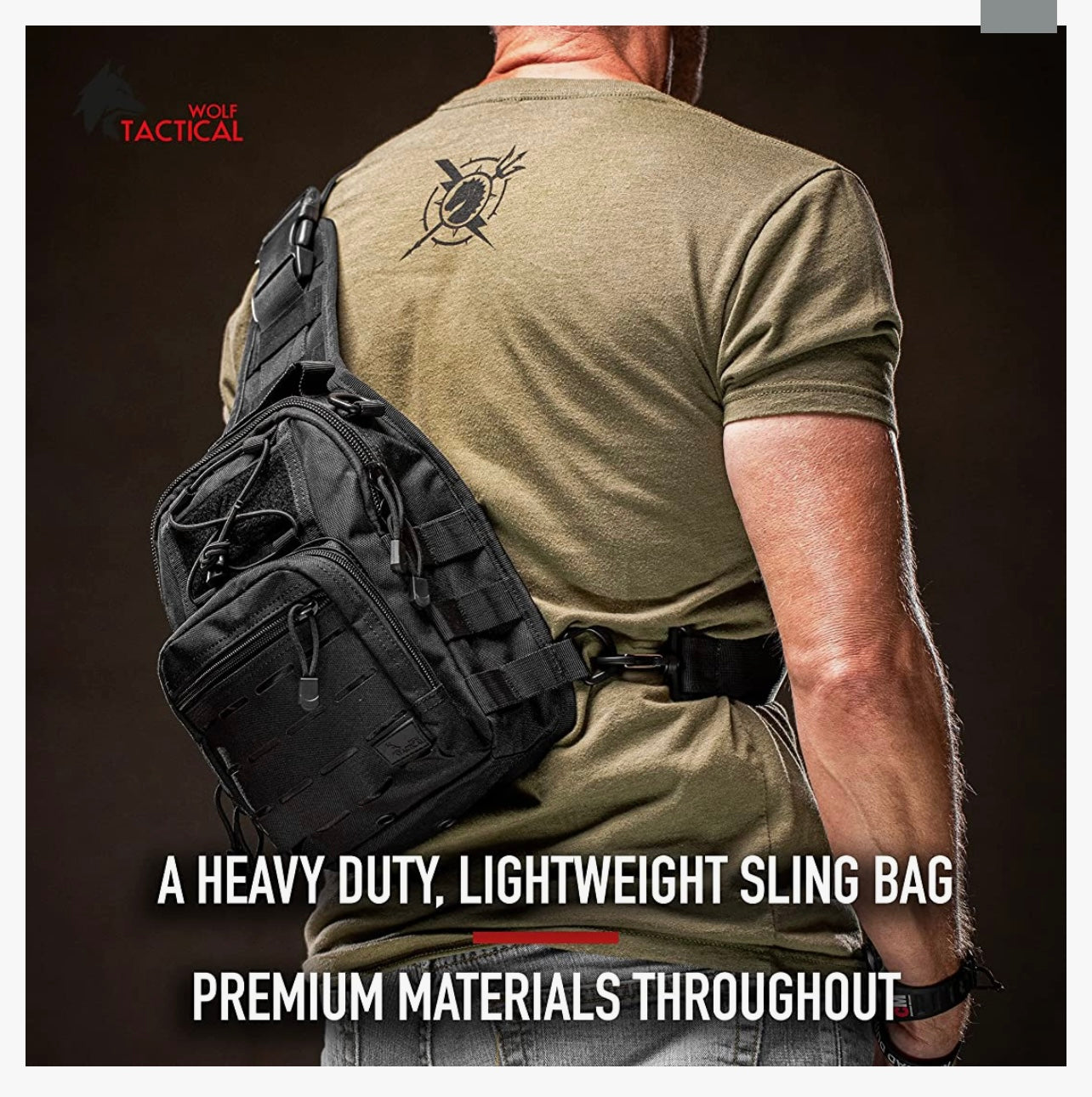 Bubba Army Black Python Tactical Bag - Concealed Carry Shoulder Bag for Range, Travel, Hiking, Outdoor Sport Bag
