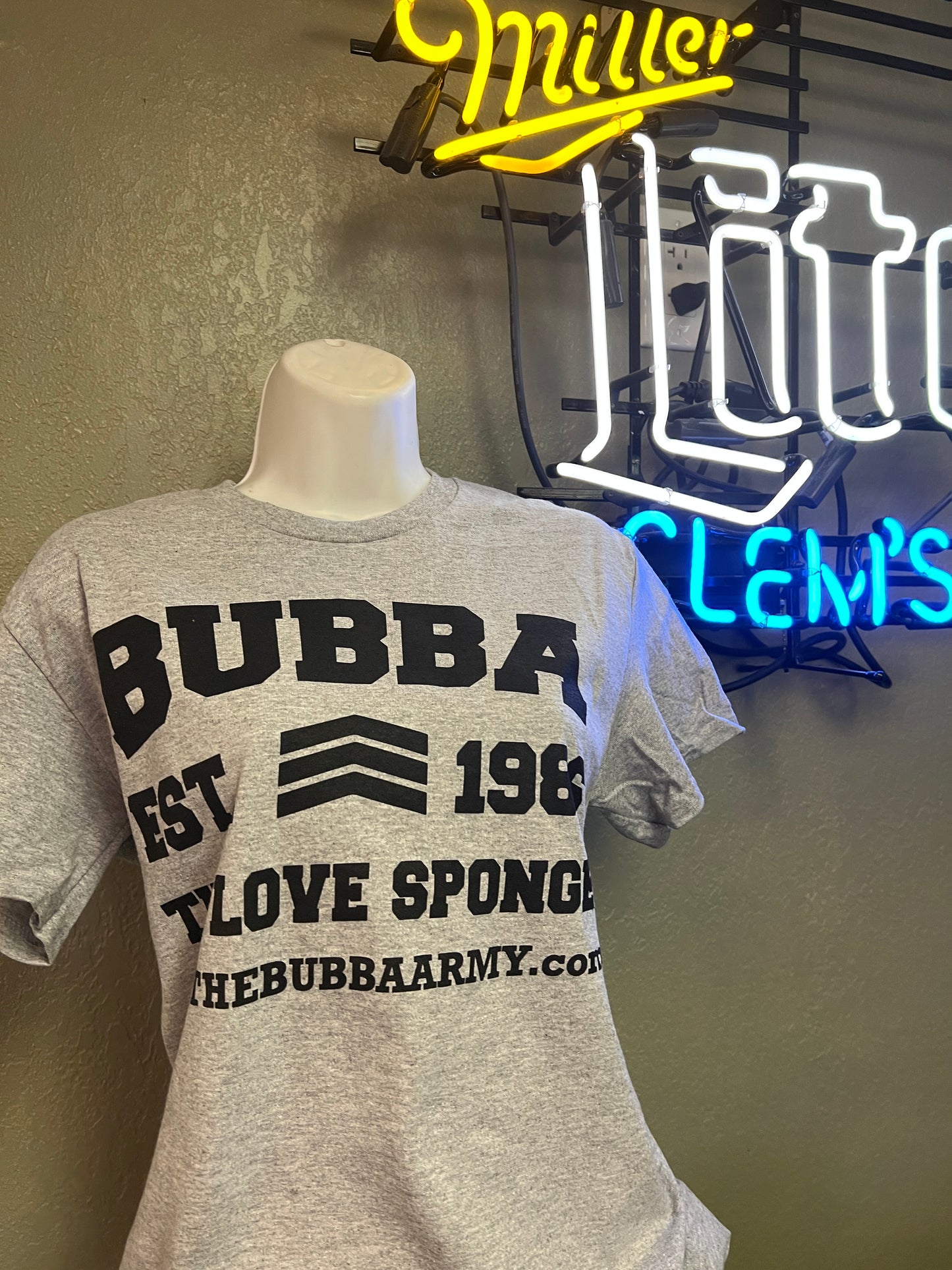 RETRO BUBBA ARMY UNIVERSITY T-shirt LIMITED EDITION Bubba the Love Sponge® EST 1986