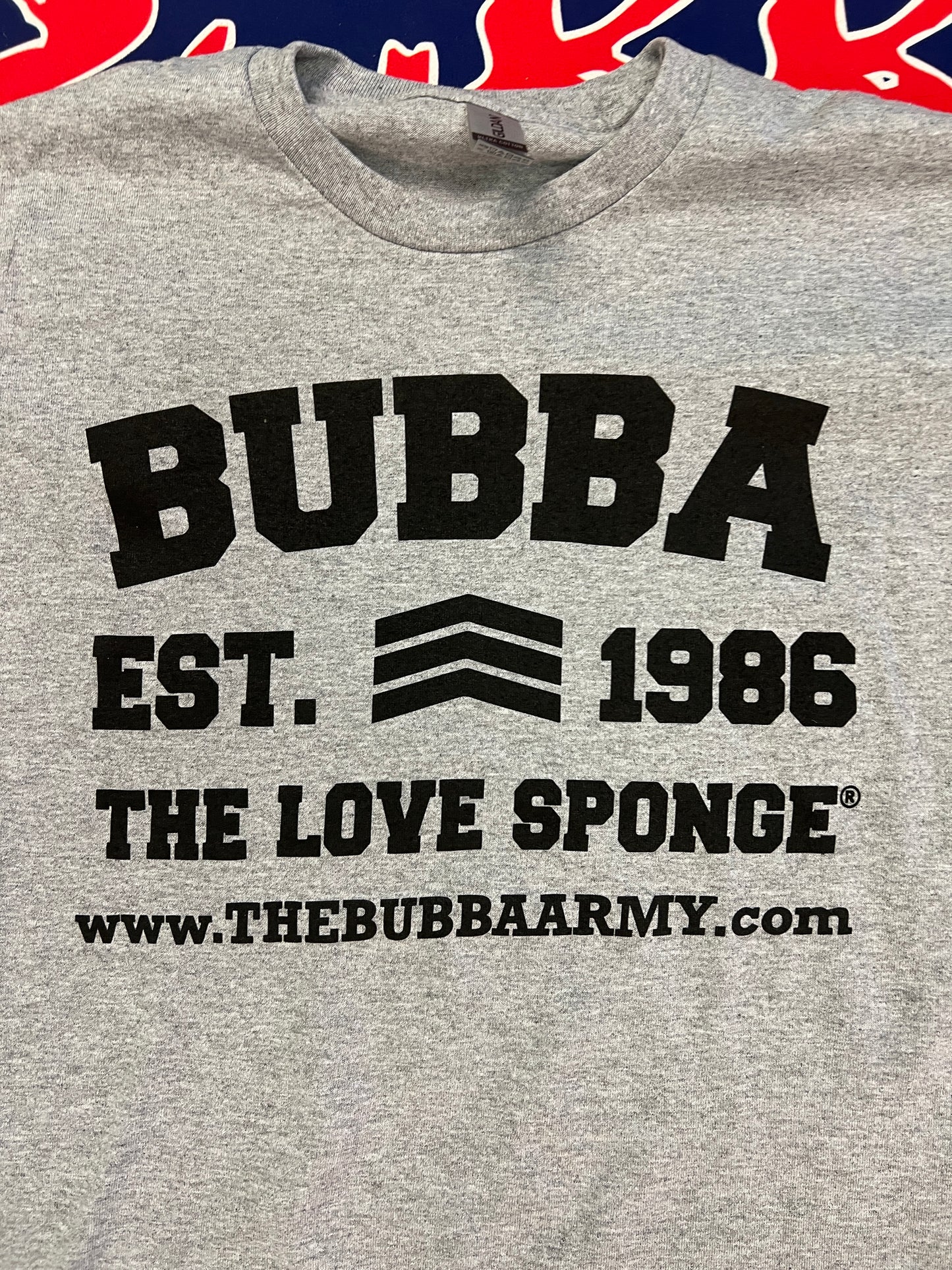 RETRO BUBBA ARMY UNIVERSITY T-shirt LIMITED EDITION Bubba the Love Sponge® EST 1986