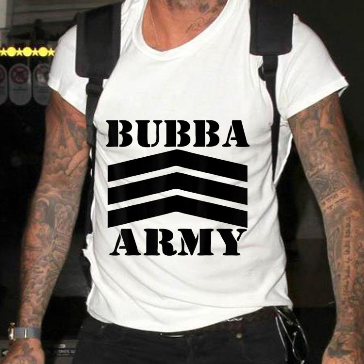 OFFICIAL BUBBA ARMY WHITE SHORT SLEEVE T-SHIRT - Authentic NEW STOCK