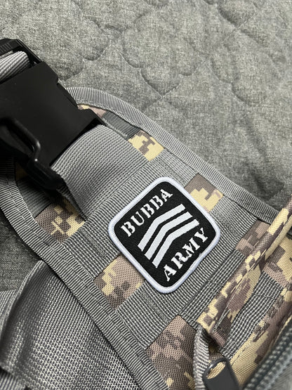 Bubba Army digital camo tactical Bag - Concealed Carry Shoulder Bag for Range, Travel, Hiking, Outdoor Sport Bag