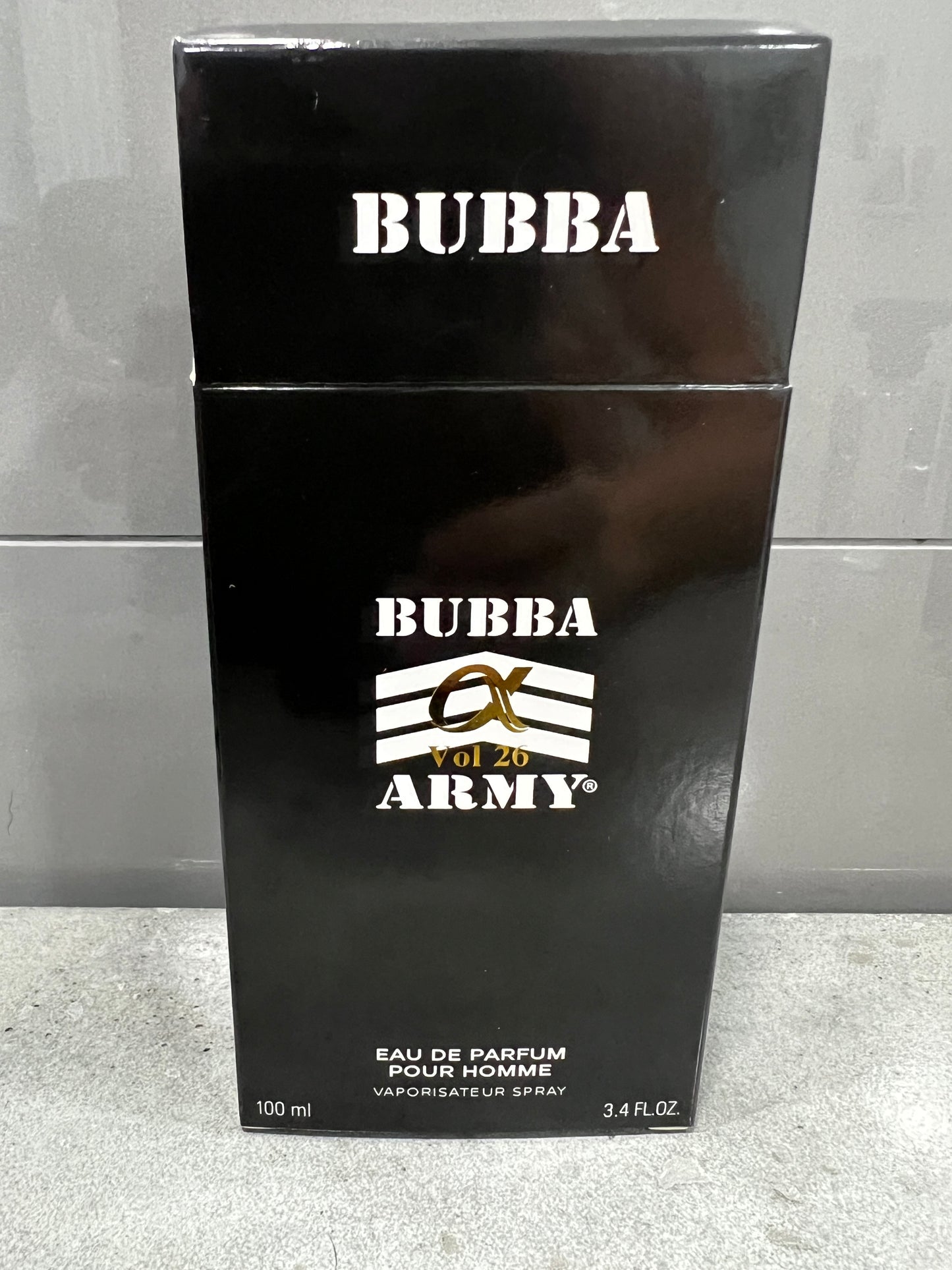 Bubba Army® ALPHA Vol 26 cologne 3.4 fl oz Eau De Parfum NEW- Get them while they last!