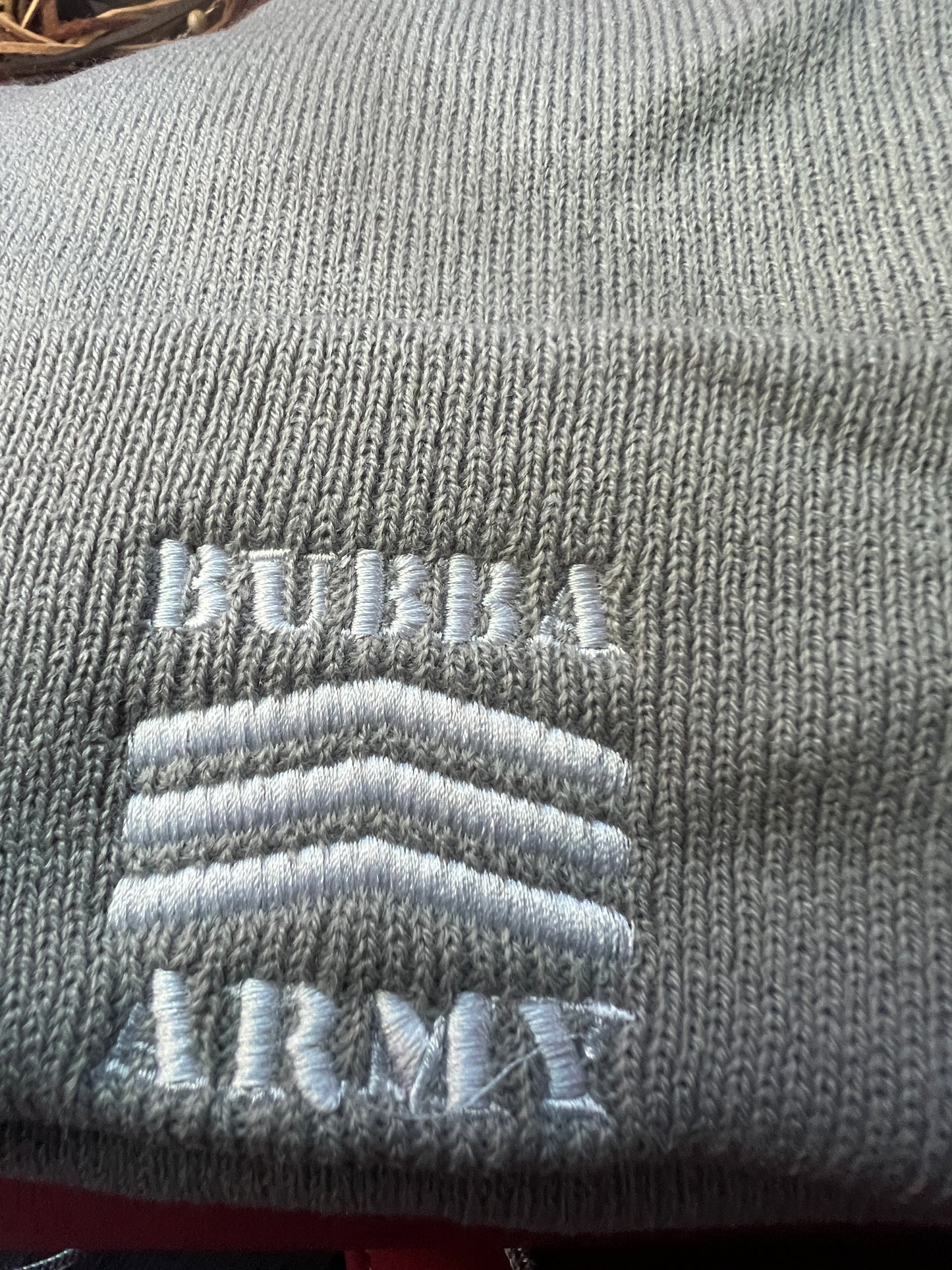 2026 Grey Bubba Army Beanies wool