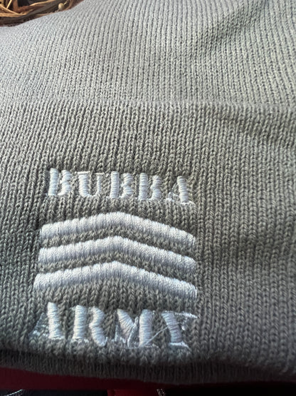 2026 Grey Bubba Army Beanies wool