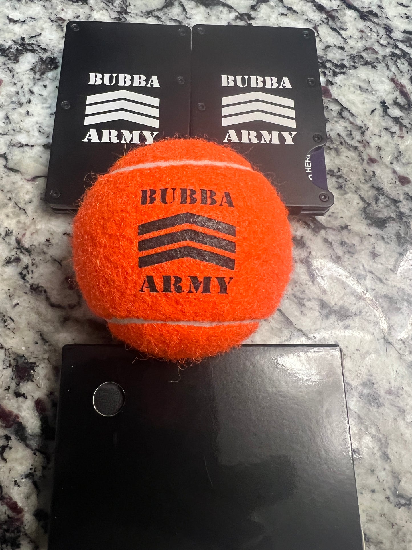 Bubba Army ® Custom Tennis Ball for dogs or tennis