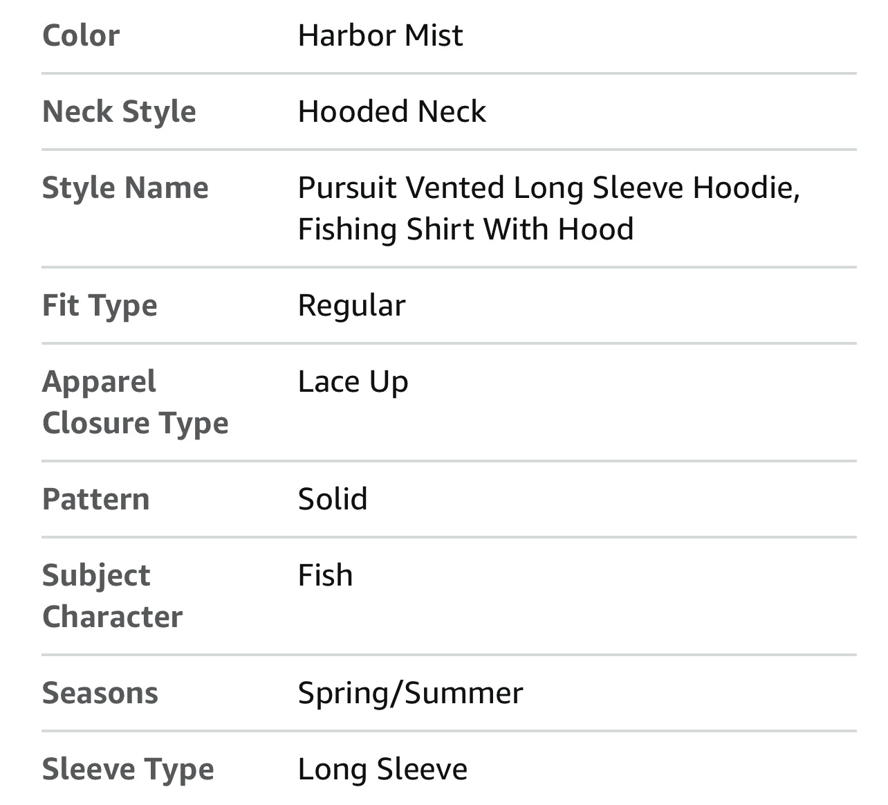 Huk Inspired Bubba Army UV fishing sun shirt hooded Grey Harbor Mist color