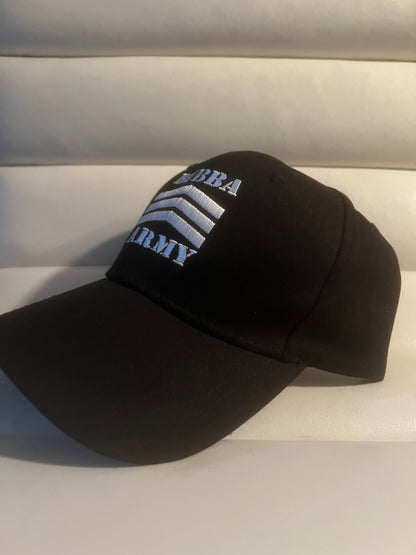 Bubba Army - Black / White 2026 Dad Hat adjustable back cotton