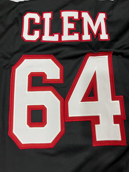 Bubba Army Hockey Jersey’s High Quality Embroidered LOGO, “C,” CLEM, and 64’s - officially in stock