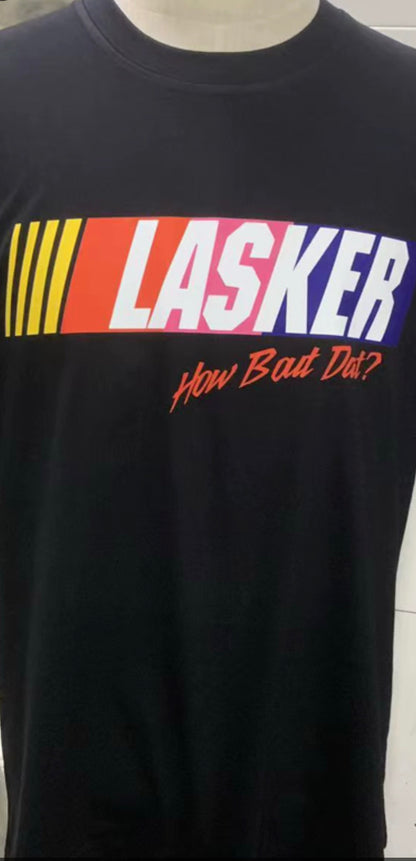 Back in Stock! New Arrival 2026 - Gene “Lasker- How Bout That!” Black Bubba Army Shirt