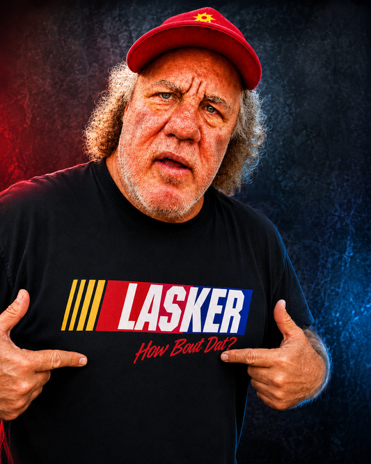 New Arrival 2026 - Gene “Lasker- How Bout That!” Black Bubba Army Shirt