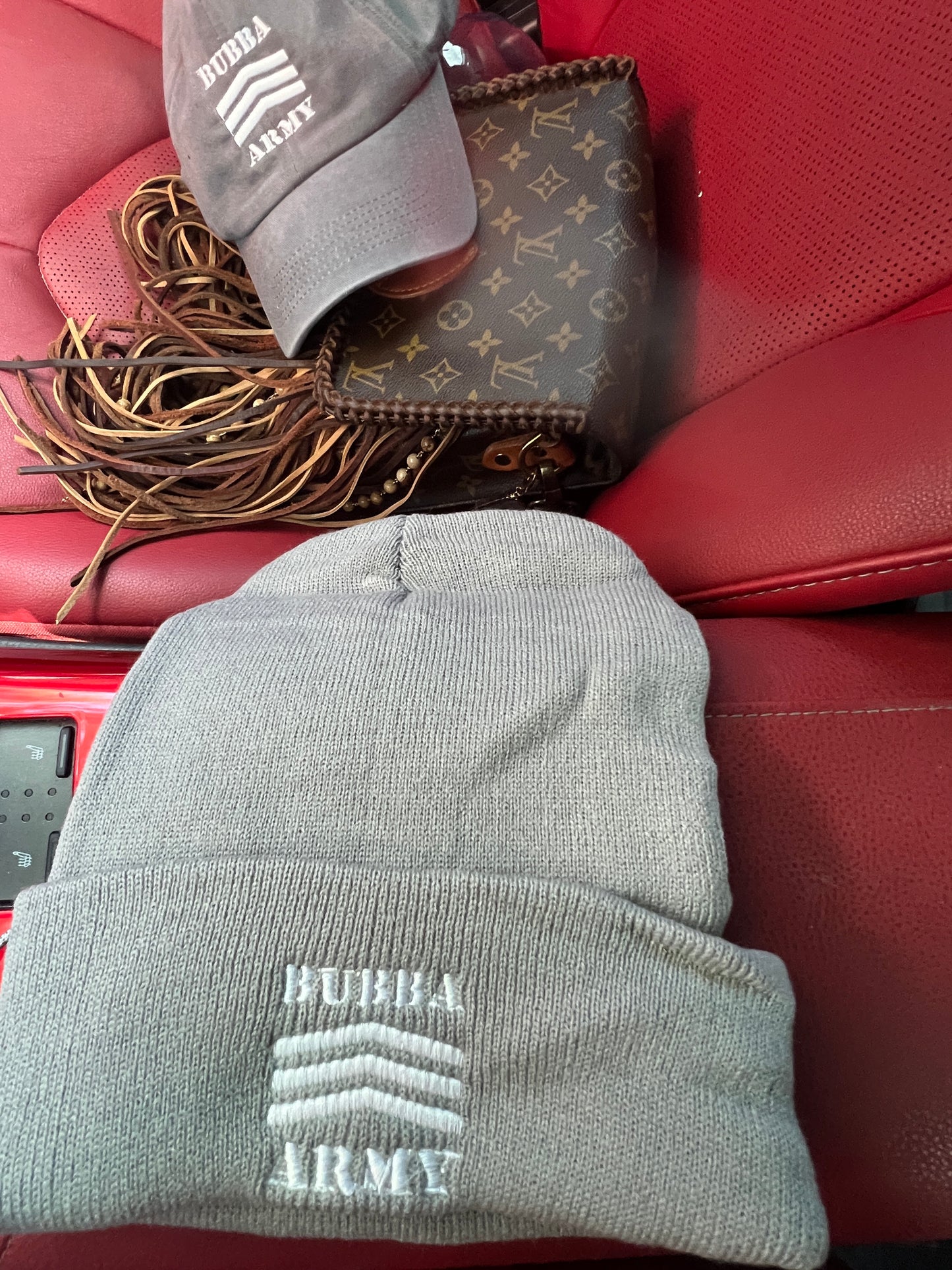 2026 Grey Bubba Army Beanies wool