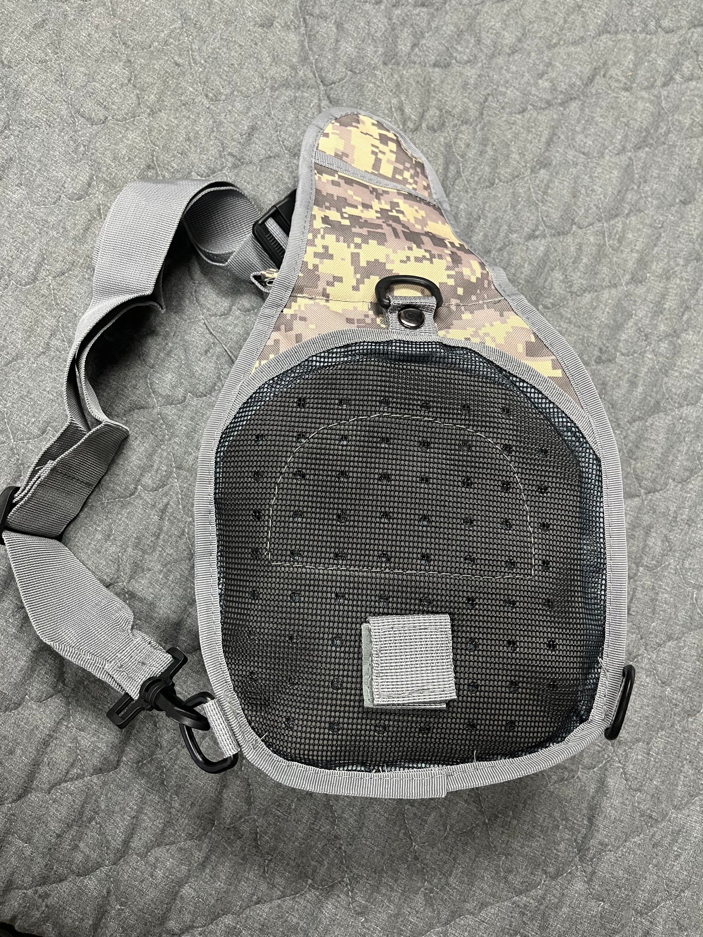 Bubba Army digital camo tactical Bag - Concealed Carry Shoulder Bag for Range, Travel, Hiking, Outdoor Sport Bag