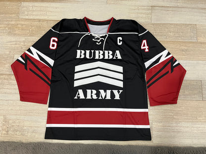 Bubba Army Hockey Jersey’s High Quality Embroidered LOGO, “C,” CLEM, and 64’s - officially in stock