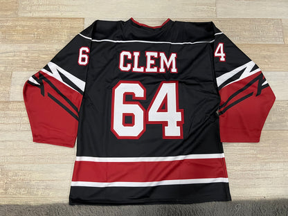 Bubba Army Hockey Jersey’s High Quality Embroidered LOGO, “C,” CLEM, and 64’s - officially in stock