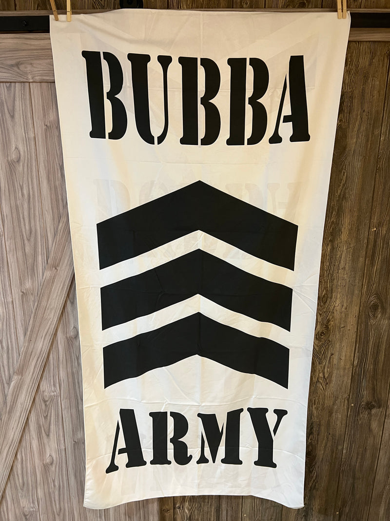 Bubba Army beach blanket picnic mat Water resistant material great for outdoors, picnics & beach 6’x3’