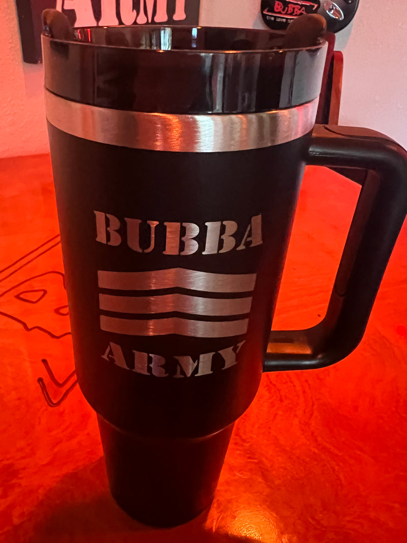 Custom Bubba Army ® Stanley Inspired 40oz Quencher Tumbler