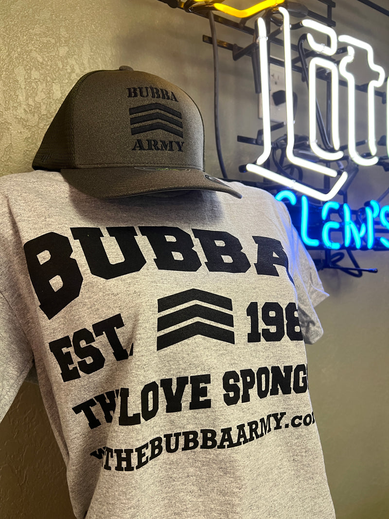 RETRO BUBBA ARMY UNIVERSITY T-shirt LIMITED EDITION Bubba the Love Sponge® EST 1986