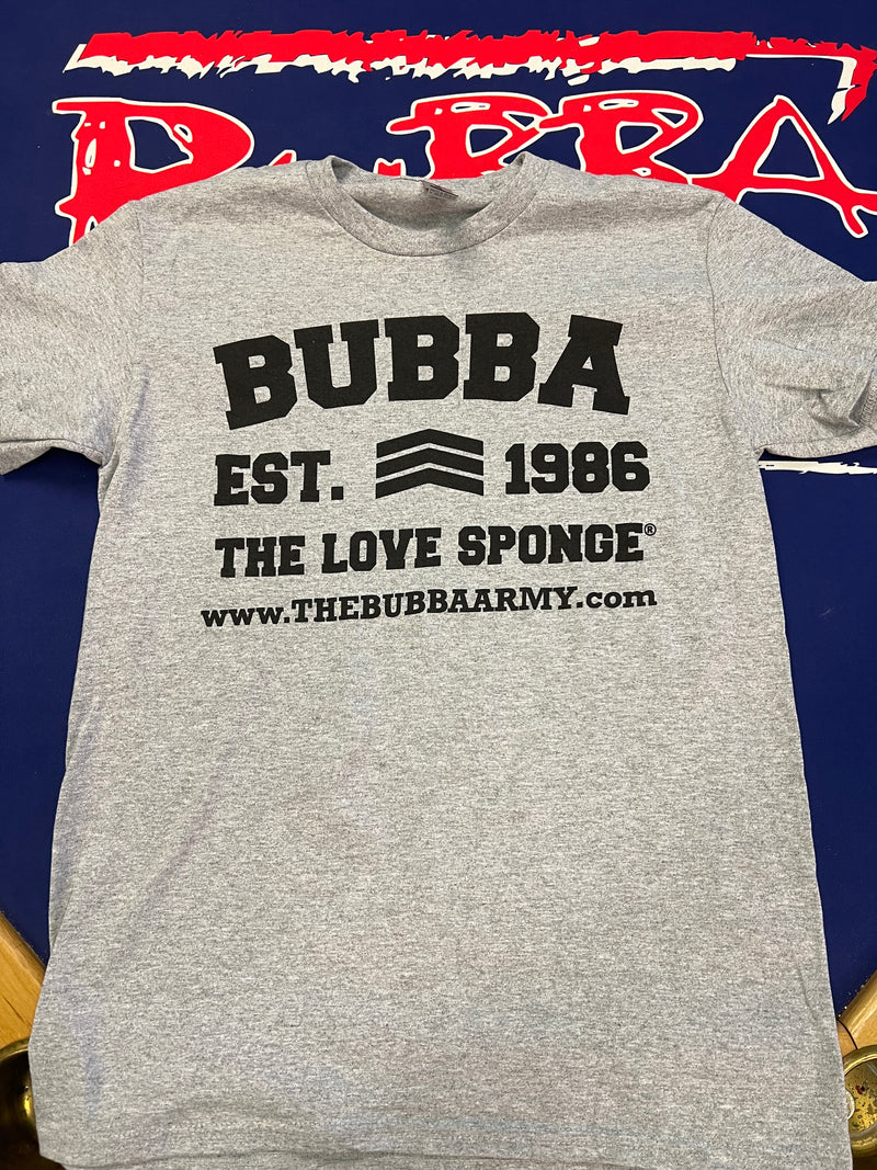 RETRO BUBBA ARMY UNIVERSITY T-shirt LIMITED EDITION Bubba the Love Sponge® EST 1986