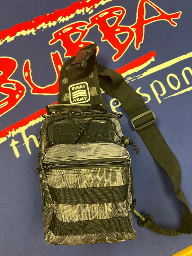 Bubba Army Black Python Tactical Bag - Concealed Carry Shoulder Bag for  Range, Travel, Hiking, Outdoor Sport Bag