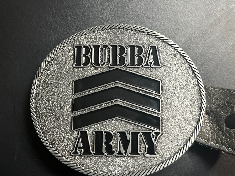 Bubba Army Custom Cowboy Belt Buckle