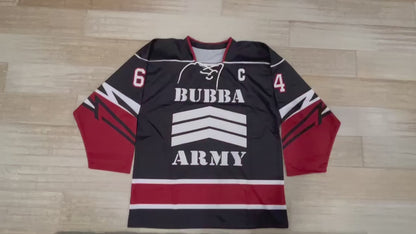 Bubba Army Hockey Jersey’s High Quality Embroidered LOGO, “C,” CLEM, and 64’s - officially in stock