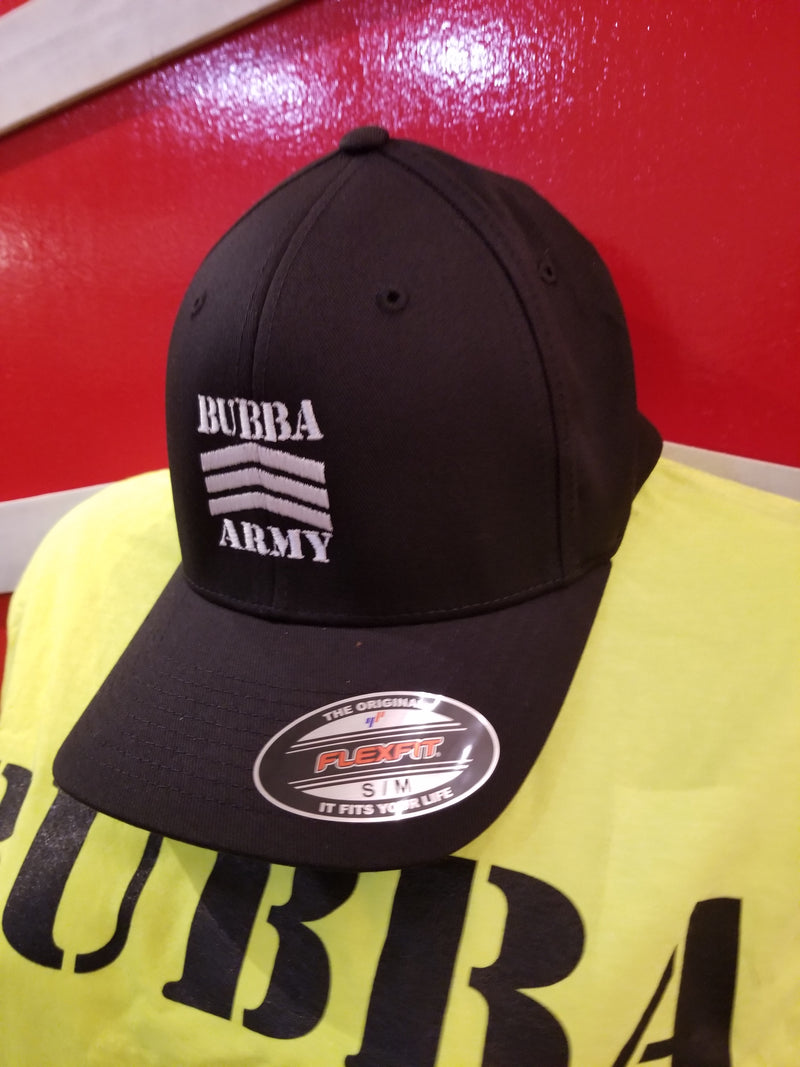 Bubba Army Flex Fit Hats - Embroidered Authentic Offical