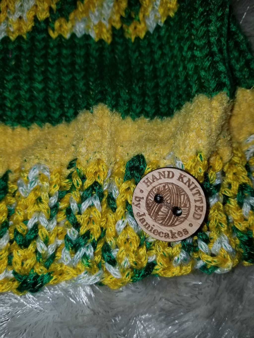 Lids Green Bay Packers Preschool Jacquard Tassel Knit Hat with Pom -  Green/Gold