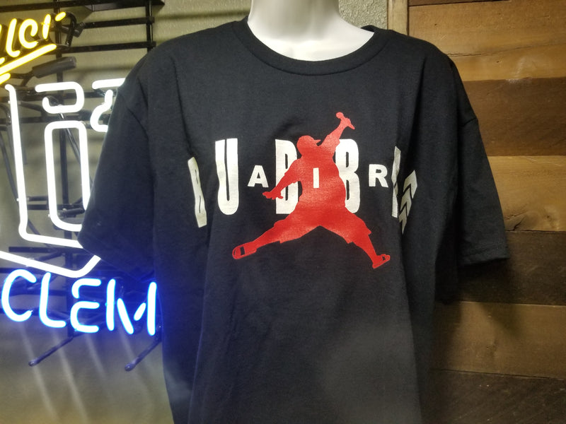 AIR BUBBA - NEW DESIGN - BUBBA ARMY BLACK / RED / WHITE T-shirts